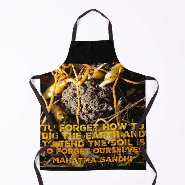 Item preview, To forget how to dig the earth and to tend the soil is to forget ourselves. designed and sold by homesteadswag.