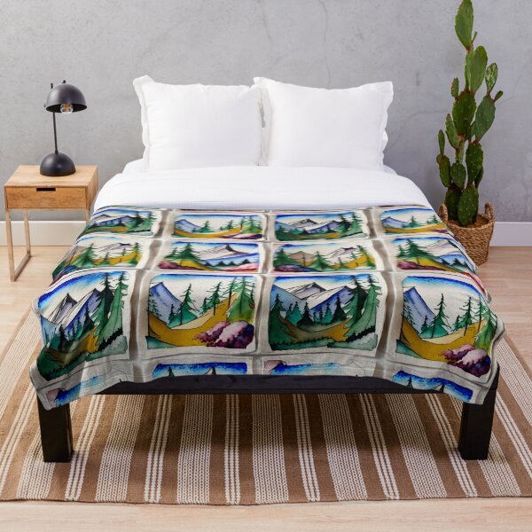 Item preview, Watercolor Woodlands  designed and sold by cosmic3000.