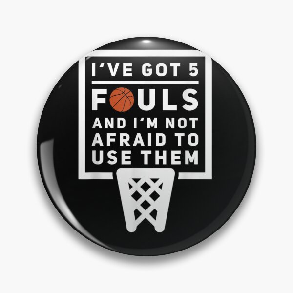 Item preview, Funny Basketball Player - Hoops 5 Fouls designed and sold by ArtMuni99.