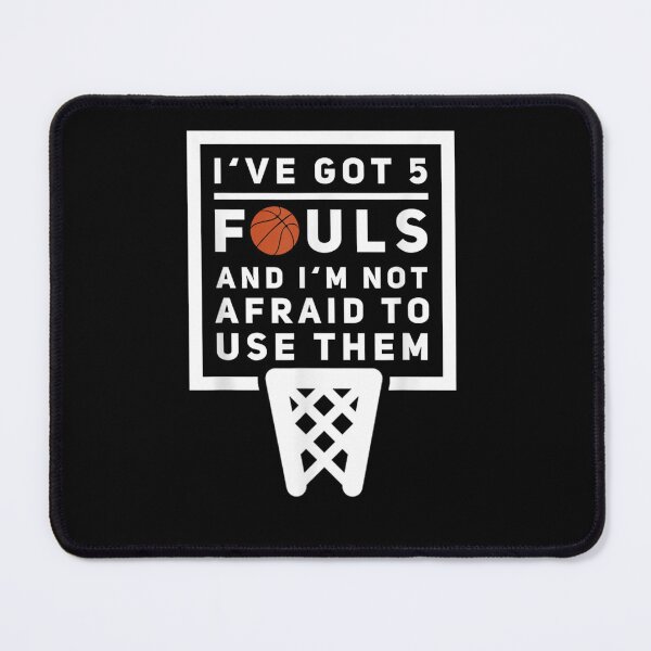 Item preview, Funny Basketball Player - Hoops 5 Fouls designed and sold by ArtMuni99.