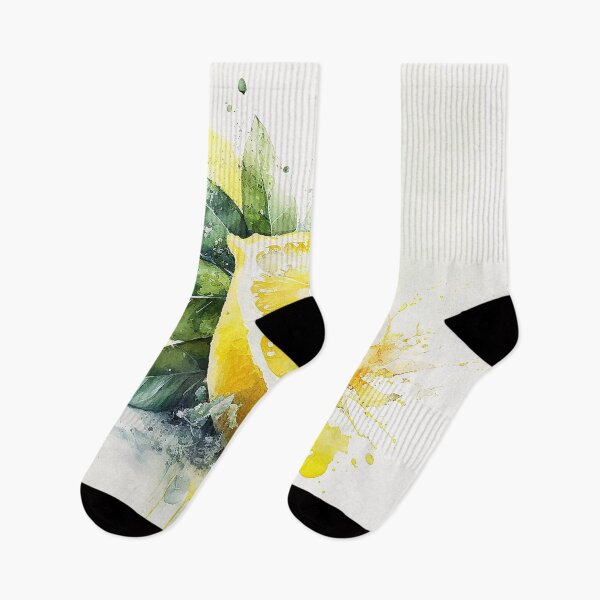 Aperçu de l'œuvre lemon watercolor créée et vendue par shokA Design.