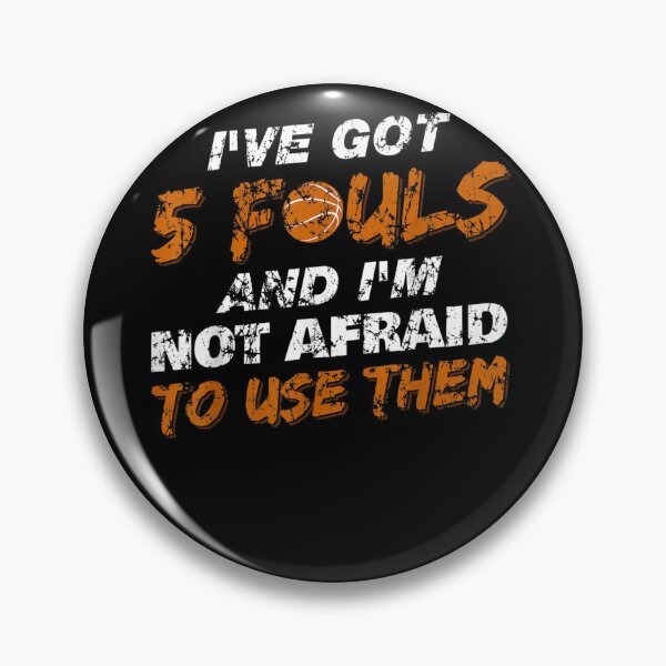 Item preview, Funny Basketball Player - Hoops 5 Fouls designed and sold by ArtMuni99.