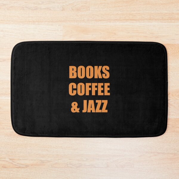 Item preview, Books coffee and Jazz - coffee lovers designed and sold by Inspirationmotivation.