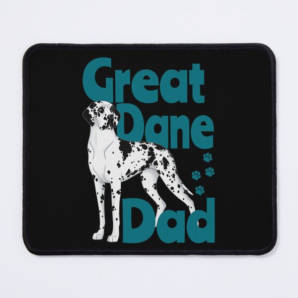 Item preview, Harlequin Great Dane Dad, Original Digital Illustration, The Perfect Gift For Dad! designed and sold by anacecilia.