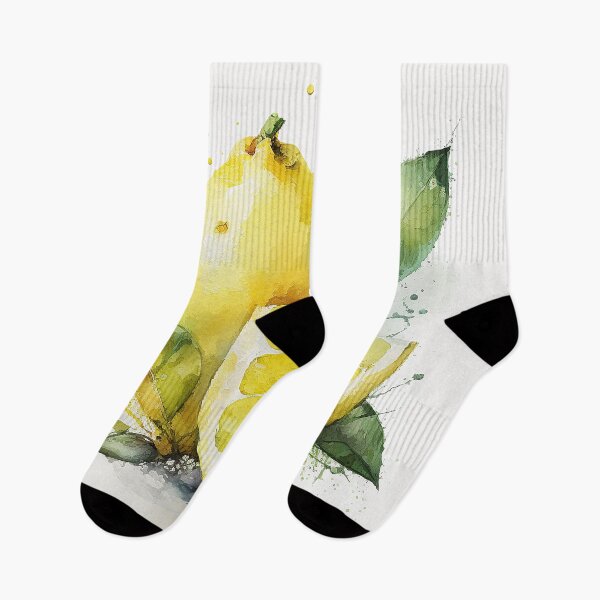 Aperçu de l'œuvre lemon watercolor créée et vendue par shokA Design.