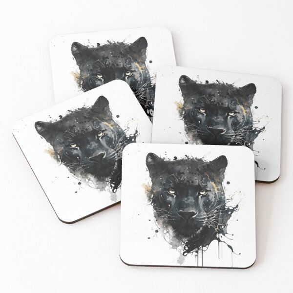 Item preview, Black jaguar designed and sold by ArtMedzooo.