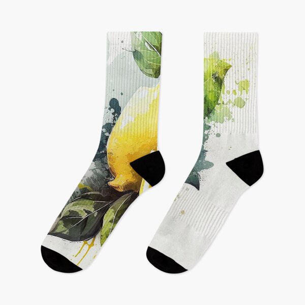 Aperçu de l'œuvre lemon watercolor créée et vendue par shokA Design.