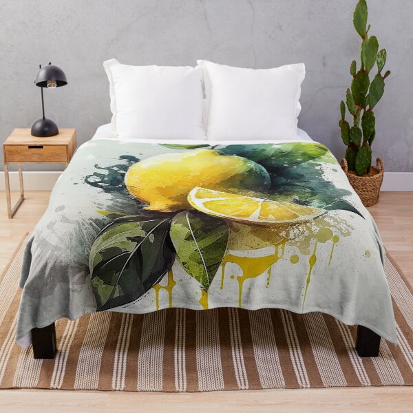 Item preview, lemon watercolor designed and sold by shokA Design.