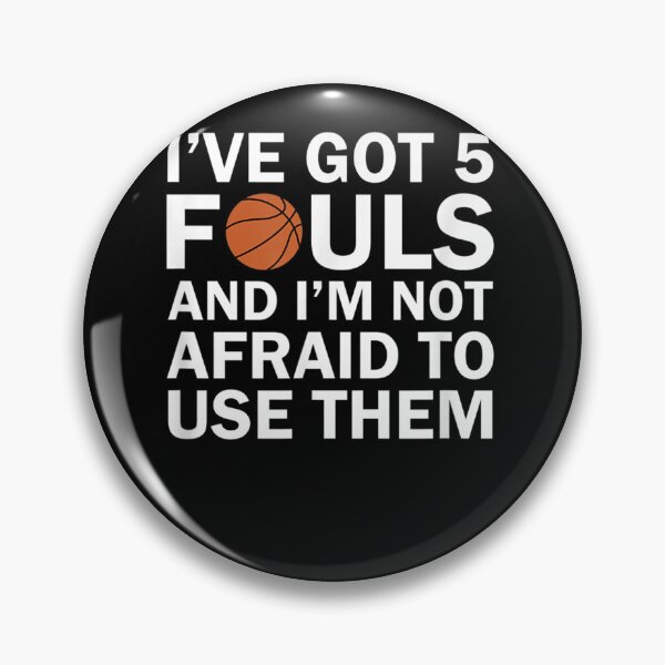 Item preview, Funny Basketball Player - Hoops 5 Fouls designed and sold by ArtMuni99.