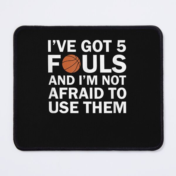 Item preview, Funny Basketball Player - Hoops 5 Fouls designed and sold by ArtMuni99.