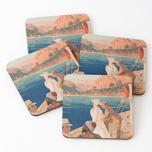 Item preview, Vintage Travel Poster - MARSEILLE - ALGIER - CIE. GLE. TRANSATLANTIQUE. 1900 designed and sold by Gin  Neko.