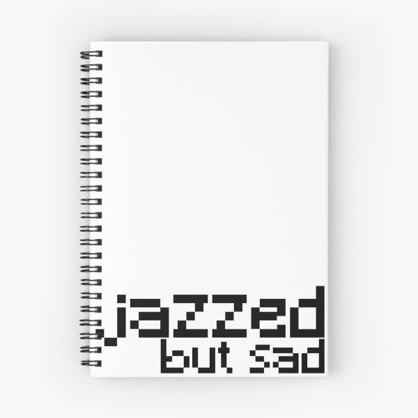 Item preview, jazzed but sad designed and sold by vwrites.