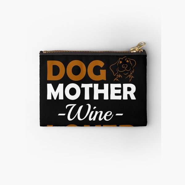 Item preview, Dog Mother Wine Lover Cute Mom Drinking Gift T-Shirt designed and sold by Ultraleanbody.