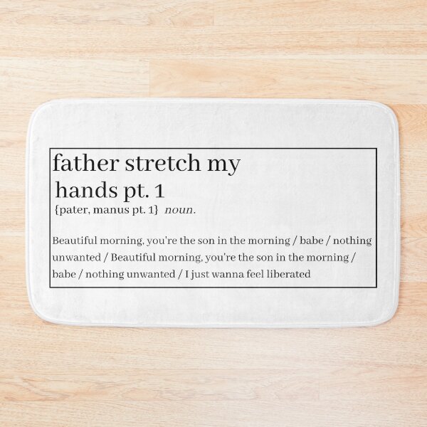 Item preview, "Father Stretch My Hands Pt. 1" definition designed and sold by 1xstonee-shop.