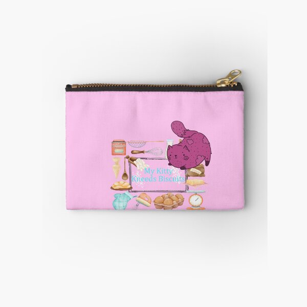 Item preview, My Kitty Kneeds Biscuits, Silly Pink Kitty designed and sold by notsweettea.