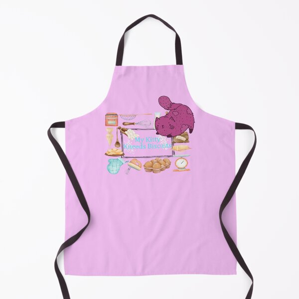 Item preview, My Kitty Kneeds Biscuits, Silly Pink Kitty designed and sold by notsweettea.