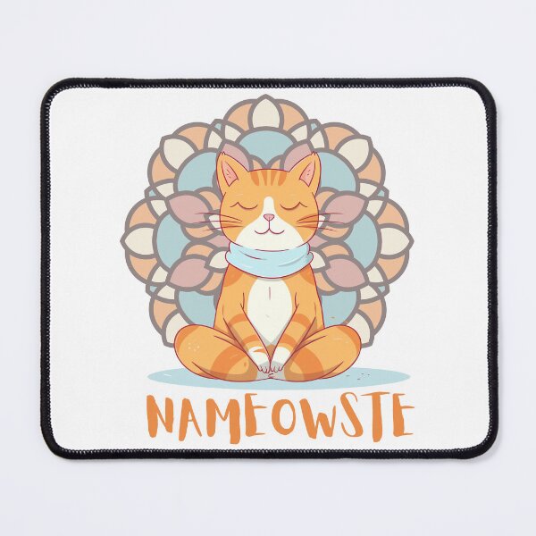 Item preview, Nameowste Yoga Cat designed and sold by cetakulang.