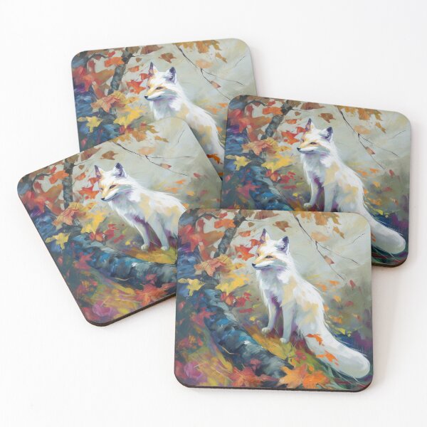 Item preview, White Fox Under The Tree designed and sold by AC-625.