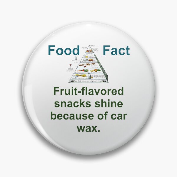 Item preview, Fruit-Flavored Snacks Shine - Food Fact designed and sold by CrankyOldDude.