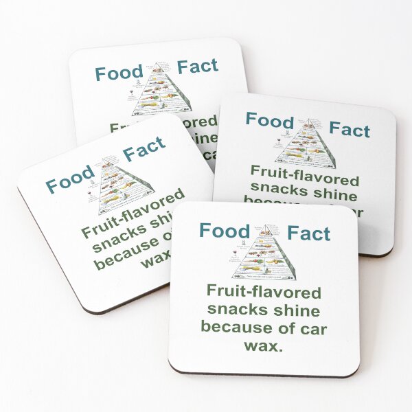 Item preview, Fruit-Flavored Snacks Shine - Food Fact designed and sold by CrankyOldDude.