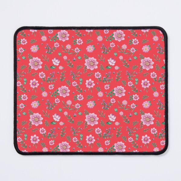 Item preview, Light Rose Background with Pink Posies designed and sold by OpenED360.