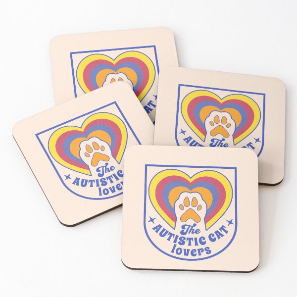 Item preview,  The Austistic Cat Lovers - Autism and adhd awareness designed and sold by Paperfly Studio.