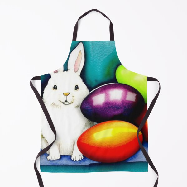 Item preview, Easter Bunny with Easter Eggs designed and sold by SquishStitches.
