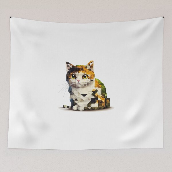 Item preview, Crafty Kitty Cat designed and sold by inspireartistry ⭐⭐⭐⭐⭐.