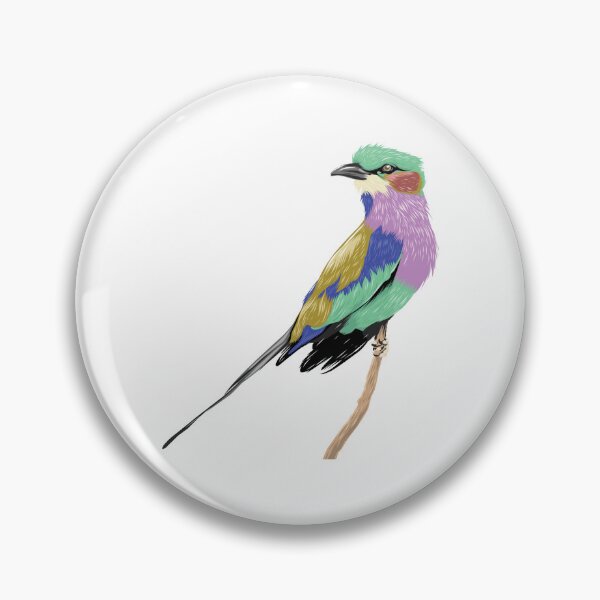 Item preview, Lilac breasted roller designed and sold by Stay-Pawsitive.