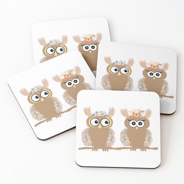 Item preview, Fancy Owl Friends designed and sold by Poppies-Express.