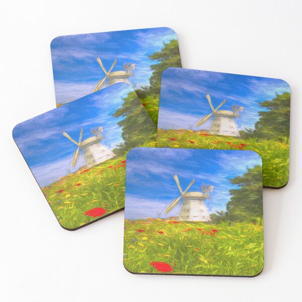Item preview, English Countryside Windmill Art  designed and sold by Londonimages.