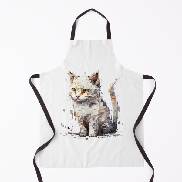 Item preview, Minou chat pixélisé designed and sold by inspireartistry ⭐⭐⭐⭐⭐.