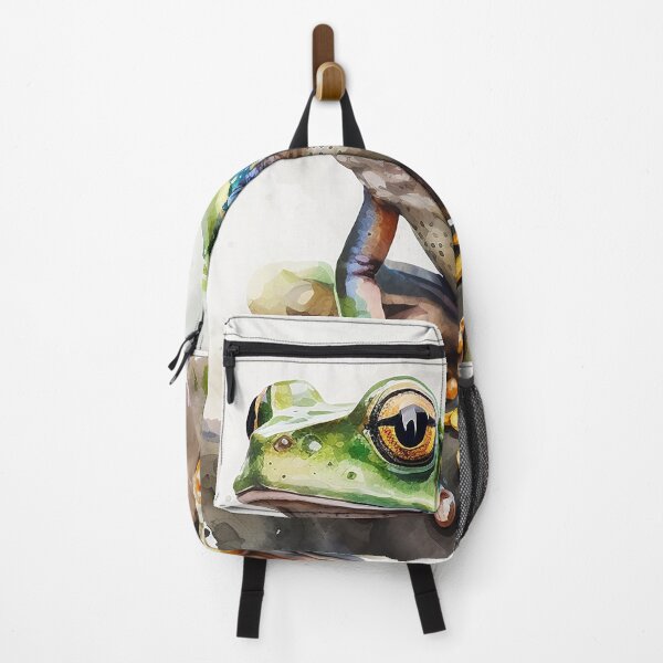 Item preview, frog watercolor designed and sold by shokA Design.