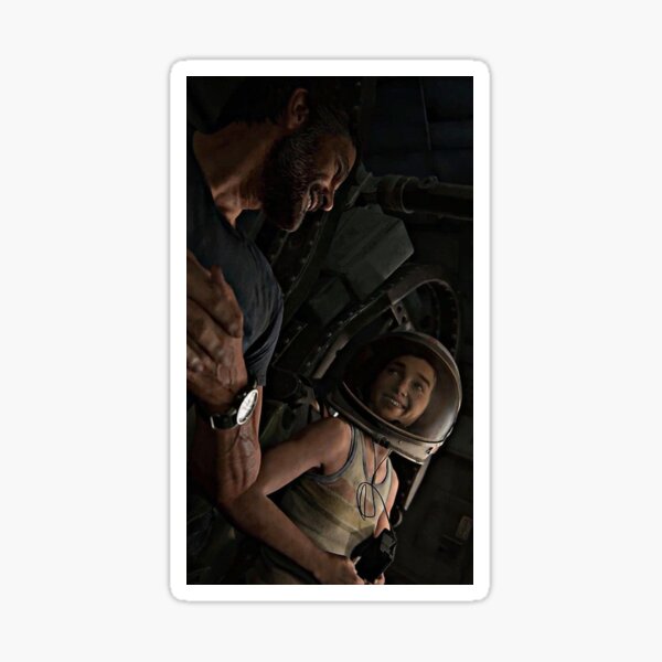 Ellie And Joel - The Last Of Us 2 Art Design Sticker for Sale by  AllAboutTlou