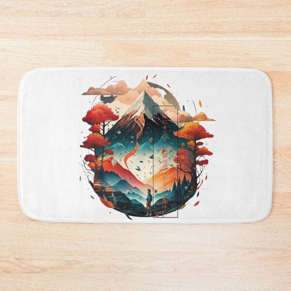 Item preview, Mount Fuji from Mizukubo - Stunning Thangka Painting from Japan designed and sold by Vlad-Nik001.