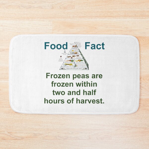 Artikelvorschau, Frozen Peas Are Frozen - Food Fact entworfen und verkauft von CrankyOldDude.