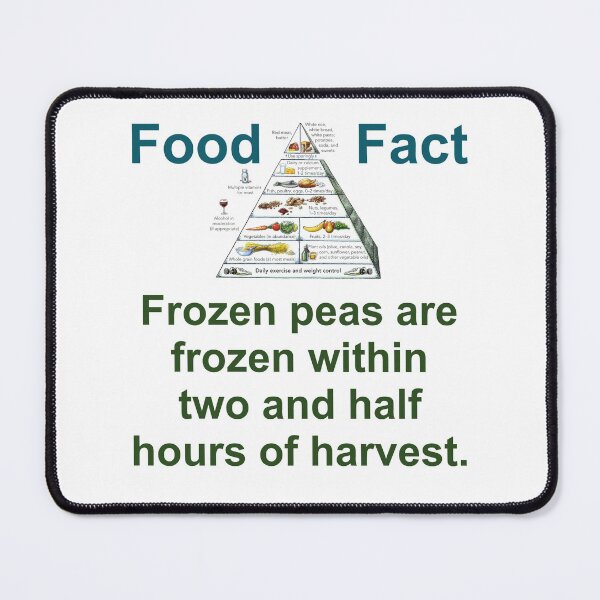Item preview, Frozen Peas Are Frozen  - Food Fact designed and sold by CrankyOldDude.