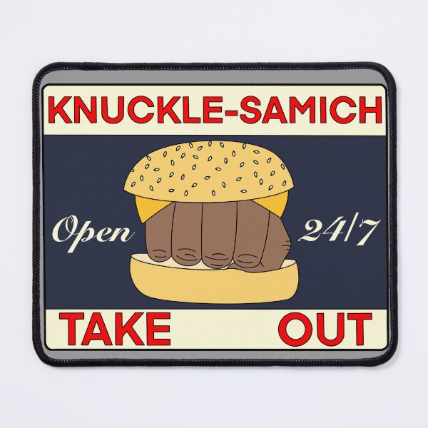 Item preview, Knuckle-samich Take Out. designed and sold by Sonofaseacook.