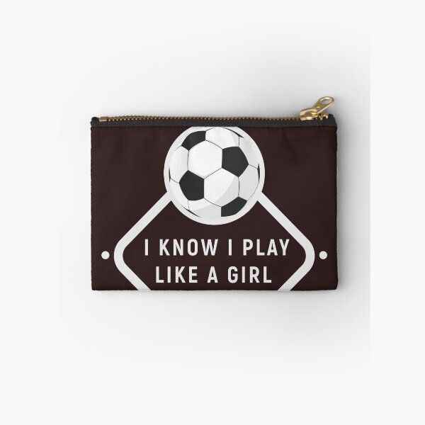 Item preview, I Know I Play Like A Girl Try To Keep Up Soccer T-Shirt designed and sold by Ultraleanbody.