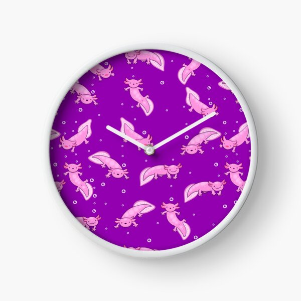 Item preview, cute Axolotl underwater bubbles purple  designed and sold by Gossip Rag.
