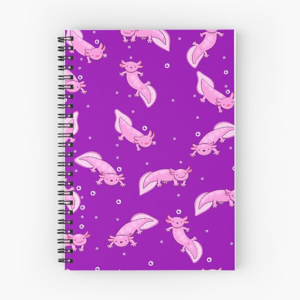 Item preview, cute Axolotl underwater bubbles purple  designed and sold by Gossip Rag.