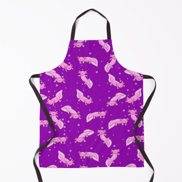 Item preview, cute Axolotl underwater bubbles purple designed and sold by Gossip Rag.