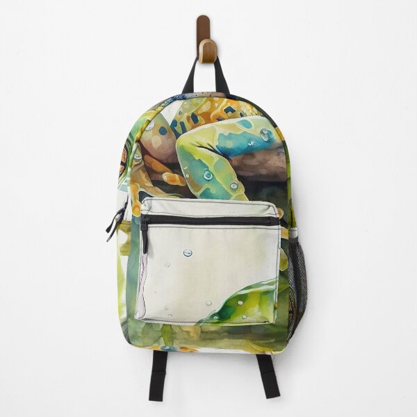 Item preview, frog watercolor designed and sold by shokA Design.