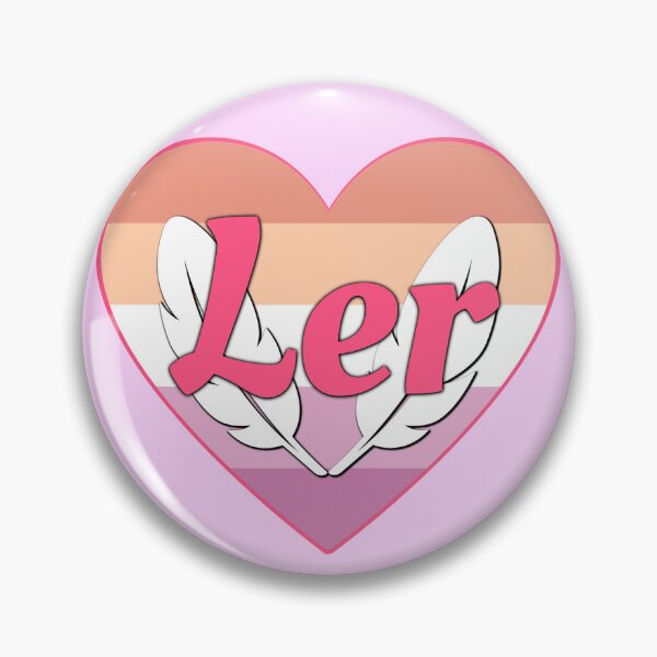 Item preview, Lesbian Pride Tickler Heart designed and sold by Featherscape.
