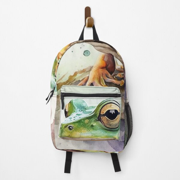 Item preview, frog watercolor designed and sold by shokA Design.