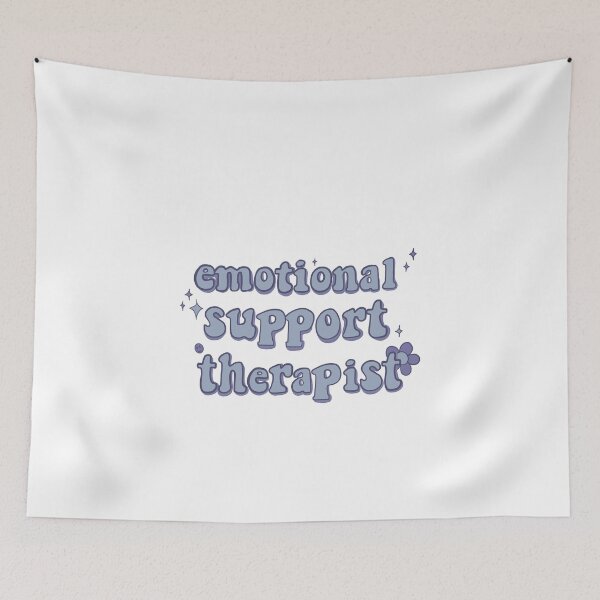 Item preview, emotional support therapist - blue designed and sold by gaslight-n.