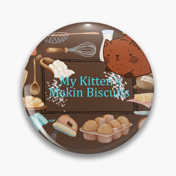 Item preview, My Kitten's Makin Biscuits, Silly Calico Kitty designed and sold by notsweettea.
