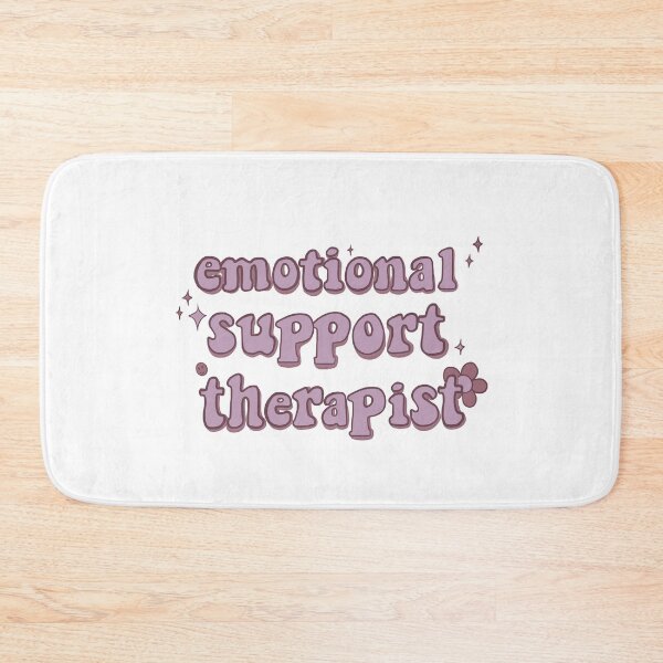Item preview, emotional support therapist - purple designed and sold by gaslight-n.