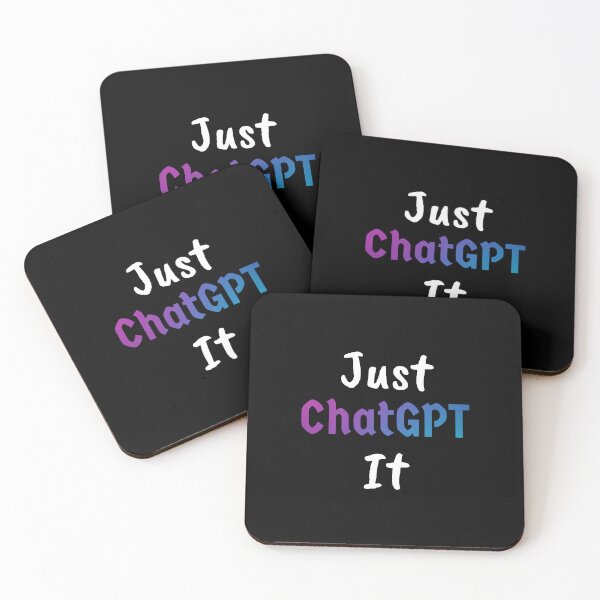 Item preview, Just ChatGPT It! - ChatGPT T-Shirt Black designed and sold by Majmarketers.
