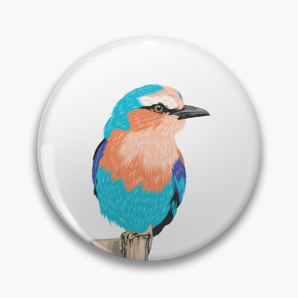 Item preview, Lilac-breasted roller designed and sold by Stay-Pawsitive.